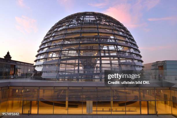 Kuppel, Reichstag, Tiergarten, Mitte, Berlin, Deutschland