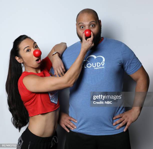 American Ninja Warrior" -- Pictured: Natalie Duran, Colton Dunn --