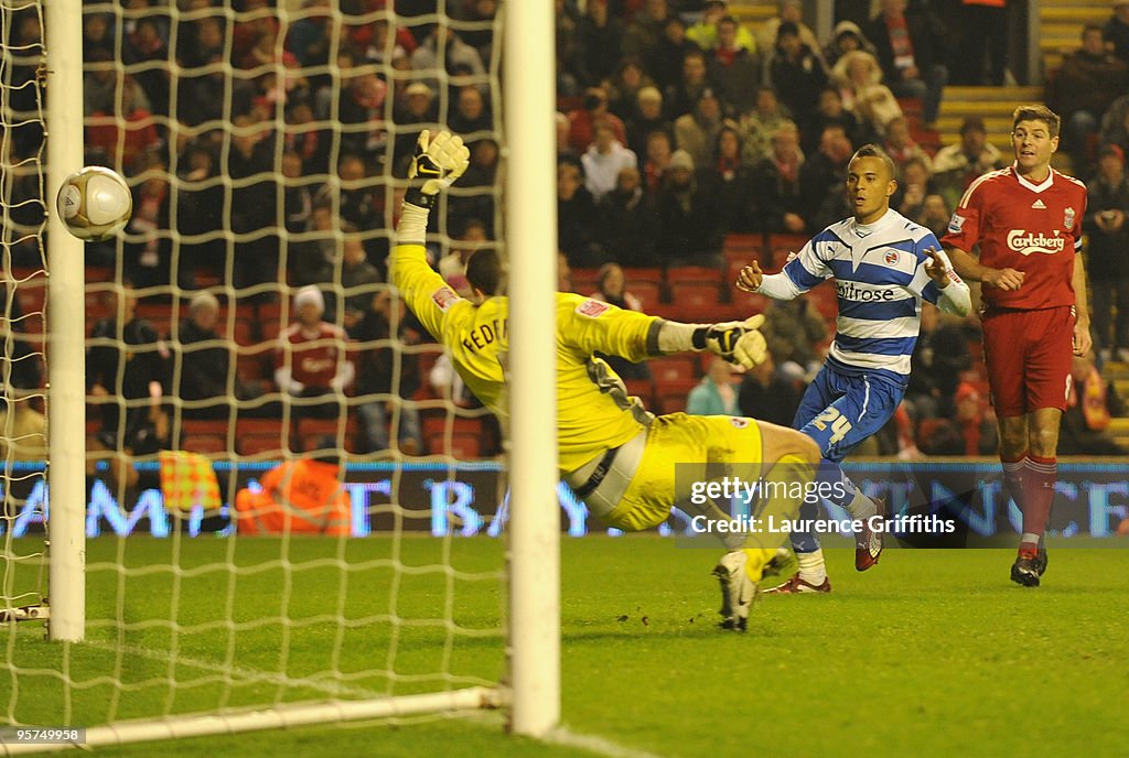 Liverpool v Reading - FA Cup 3rd Round Replay