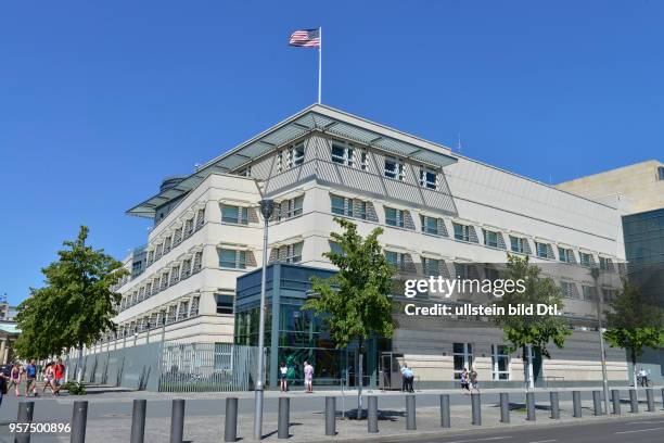 Botschaft der Vereinigten Staaten von Amerika, Ebertstrasse, Mitte, Berlin, Deutschland