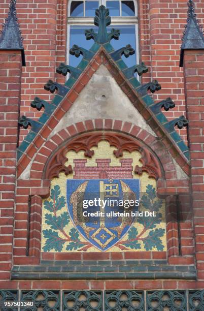 Stadtwappen, Rathaus, Koepenick, Berlin, Deutschland / Köpenick