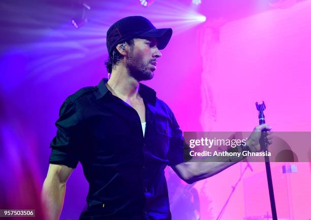 Enrique Iglesias performs at the Chopard Secret Night during the 71st annual Cannes Film Festival at Chateau de la Croix des Gardes on May 11, 2018...