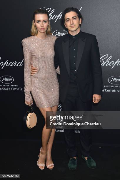 Nataly Osmann and Murad Osmann attend Chopard Secret Night during the 71st annual Cannes Film Festival at Chateau de la Croix des Gardes on May 11,...
