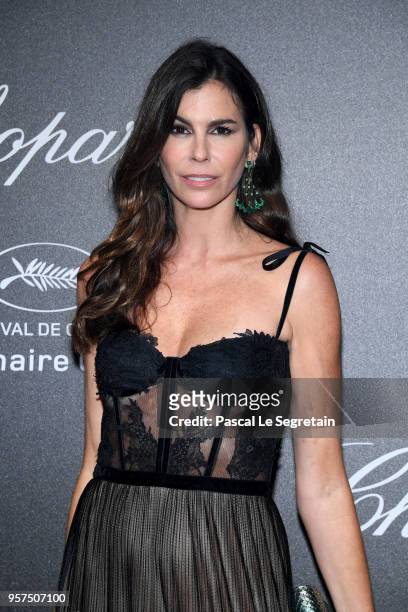 Christina Pitanguy attends Chopard Secret Night during the 71st annual Cannes Film Festival at Chateau de la Croix des Gardes on May 11, 2018 in...