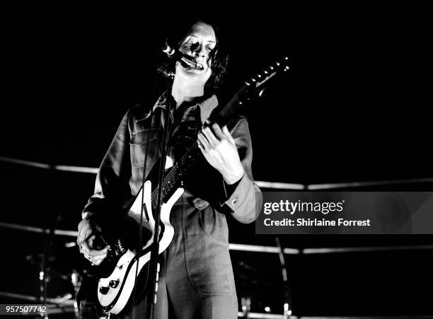 Tom Ogden of Blossoms performs live on stage at O2 Apollo Manchester on May 11, 2018 in Manchester, England.