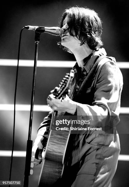 Tom Ogden of Blossoms performs live on stage at O2 Apollo Manchester on May 11, 2018 in Manchester, England.