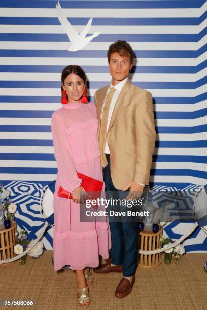 Francesca Gamble and Laurie Calvert attend the Grey Goose soiree at Nikki Beach, joined together with other VIP guests in a celebration of iconic...