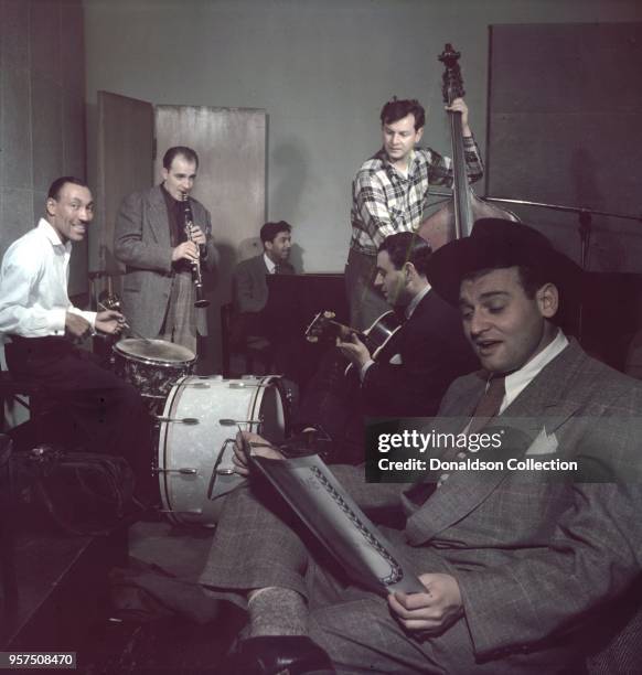 Portrait of Frankie Laine and Jimmy Crawford, New York, N.Y., between 1946 and 1948.