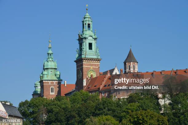 Kirchturm, Wawel-Kathedrale, Wawel, Krakau, Polen