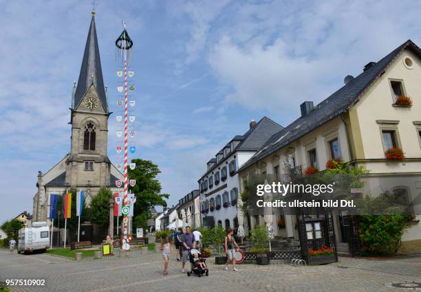 Bischofsgruen, Fichtelgebirge, Oberfranken, Bayern, Deutschland