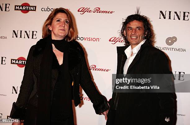 Enrico Loverso attends the Rome screening of 'NINE' co-hosted by Martini, at the Auditorium Conciliazione on January 13, 2010 in Rome, Italy.