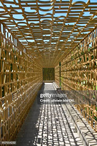 Christlicher Garten, Erholungspark Marzahn, Blumberger Damm, Marzahn, Berlin, Deutschland