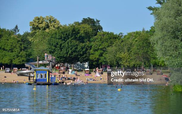 Orankesee, Hohenschoenhausen, Lichtenberg, Berlin, Deutschland