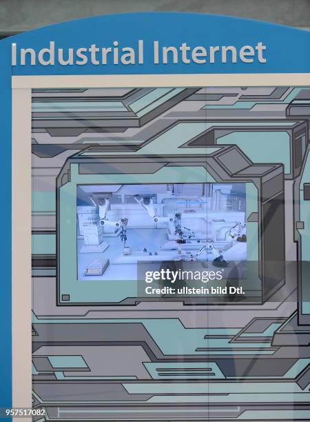 Automatisierte Fertigung, Cebit, Hannover, Niedersachsen, Deutschland