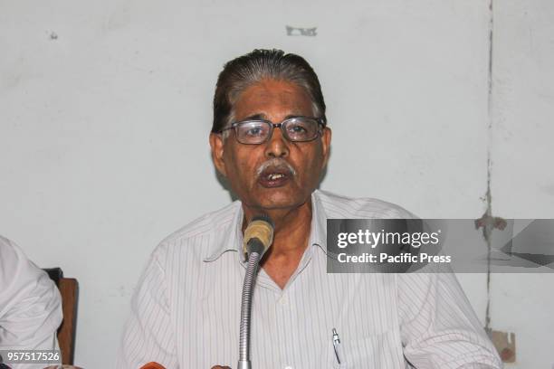 Assam state committee secretary, Comrade Deben Bhattacharyya addressing a press meet on proposed Citizenship Amendment Bill 2016, and demanded...