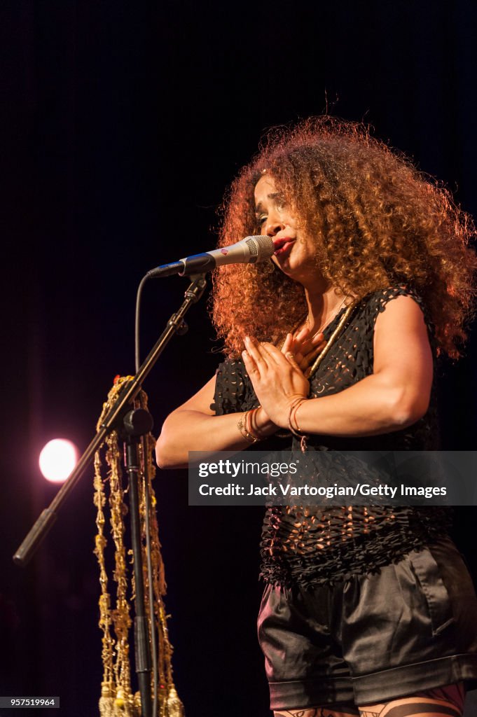 Tunisian singer-songwriter Ghalia Benali performs in the World Nomads Tunisia series