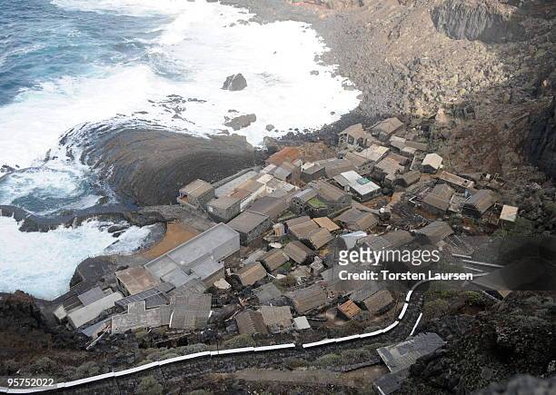 General view of the West Coast on El Hierro Island, January 13, 2010 in El Hierro Island, Spain. The island inspired and features in the new film...