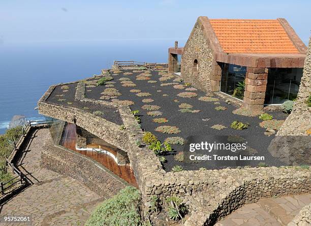 General view of the West coast on El Hierro Island, January 13, 2010 in El Hierro Island, Spain. The island inspired and features in the new film...