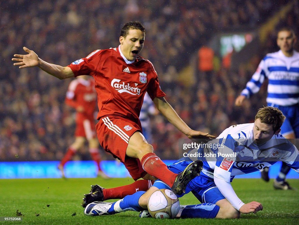 Liverpool v Reading - FA Cup 3rd Round Replay