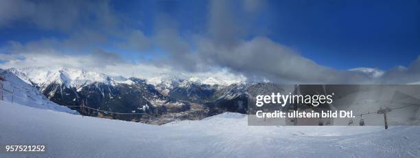 Skipiste, Bormio, Sondrio, Lombardei, Italien