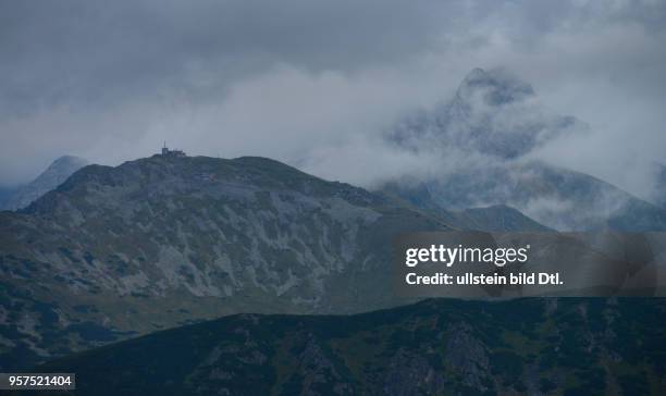 Berggipfel Kasprowy Wierch, Hohe Tatra, Polen