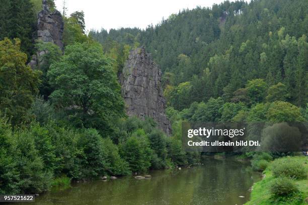 Hans-Heiling-Felsen, Fluss Eger, Tschechien