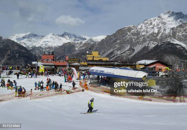 Skianlage, ´Bormio 2000´, Bormio, Sondrio, Lombardei, Italien