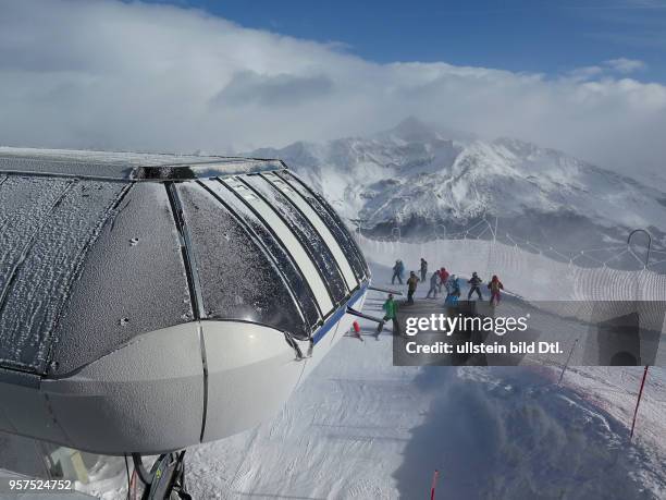 Sessellift, Cima Bianca, Bormio, Sondrio, Lombardei, Italien