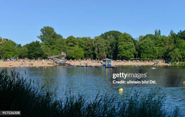 Orankesee, Hohenschoenhausen, Lichtenberg, Berlin, Deutschland