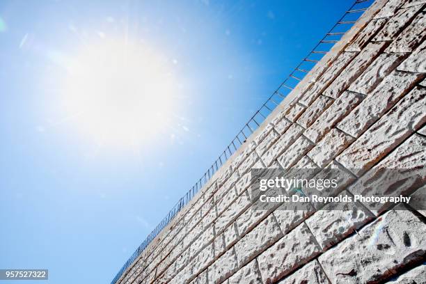 construction - retaining wall stock pictures, royalty-free photos & images