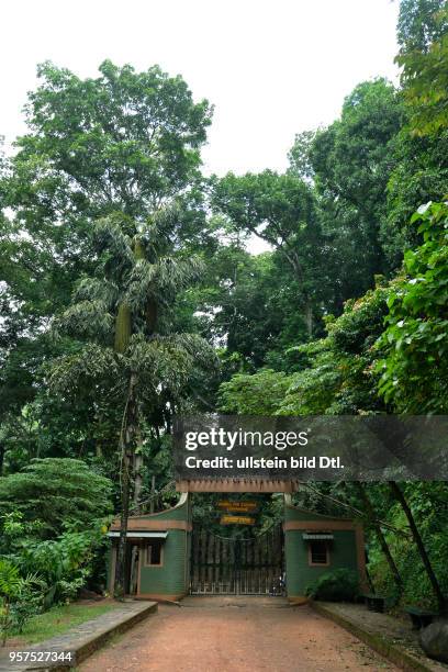 Eingang, Royal Forest Park Udawattakele, Kandy, Sri Lanka