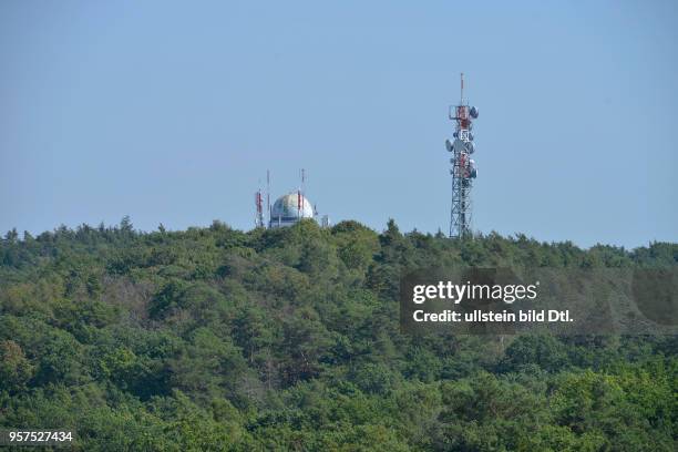 Radarstation, Wald, Mueggelberge, Koepenick, Berlin, Deutschland / Köpenick