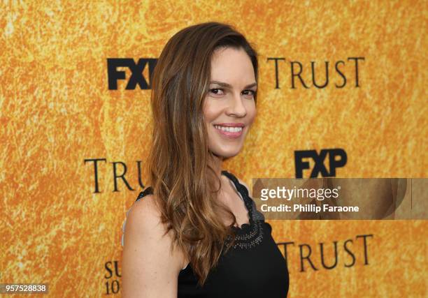 Hilary Swank attends the For Your Consideration Event for FX's "Trust" at Saban Media Center on May 11, 2018 in North Hollywood, California.