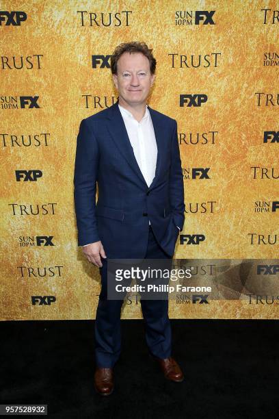 Simon Beaufoy attends the For Your Consideration Event for FX's "Trust" at Saban Media Center on May 11, 2018 in North Hollywood, California.