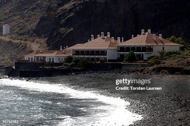 Hotel in El parador on El Hierro Island, January 13, 2010 in El Hierro Island, Spain. The island inspired and features in the new film 'Hierro'...