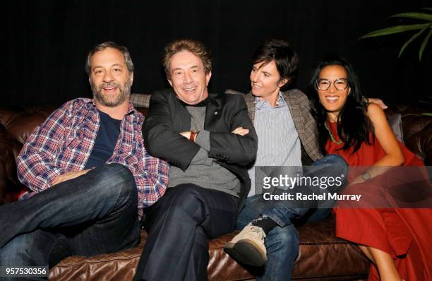 Judd Apatow, Martin Short, Tig Notaro and Ali Wong attend the "Netflix is a Joke" Panel at Netflix FYSEE at Raleigh Studios on May 11, 2018 in Los...