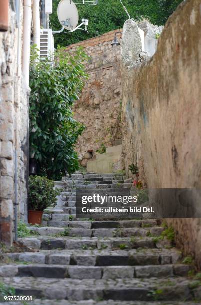 Treppe, Terracina, Latium, Italien