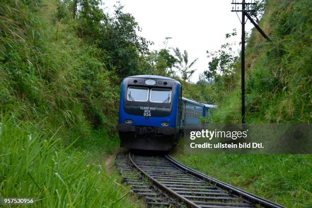 Zug, Eisenbahnstrecke, Ella, Sri Lanka