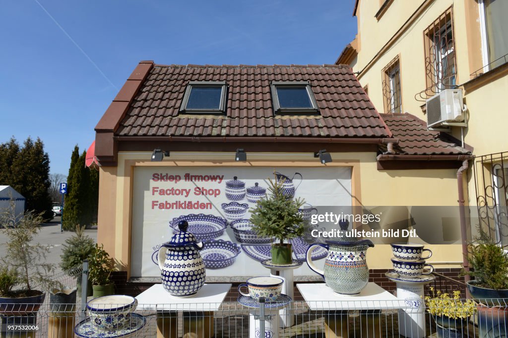 Keramik Fabrikverkauf Bunzlau Niederschlesien Polen