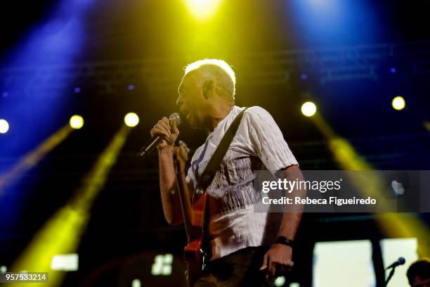 Gilberto Gil performs his Refavela 40 years concert during Festival Bananada at Passeio das Ãguas on May 11, 2018 in Goiania, Brazil