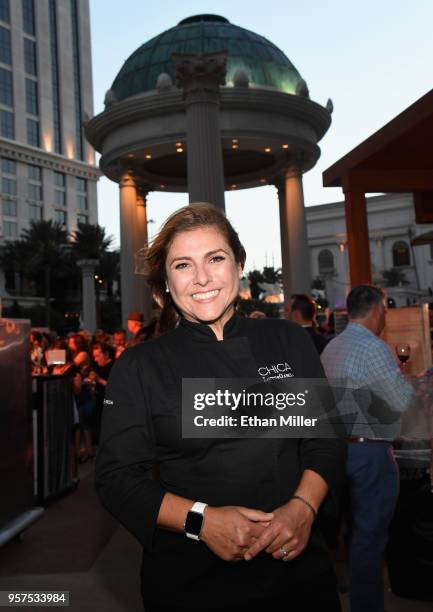 Chica executive chef Lorena Garcia attends the 12th annual Vegas Uncork'd by Bon Appetit Grand Tasting event presented by the Las Vegas Convention...