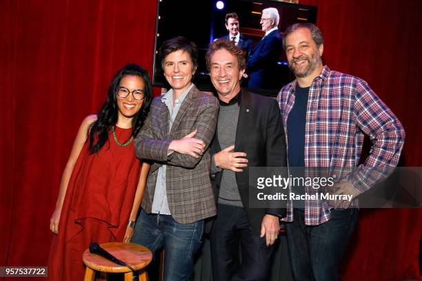 Ali Wong, Tig Notaro Martin Short and Judd Apatow attend the "Netflix is a Joke" Panel at Netflix FYSEE at Raleigh Studios on May 11, 2018 in Los...