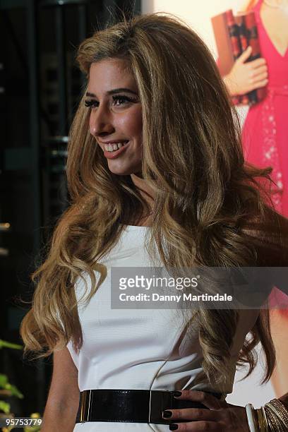Stacey Solomon attends the Gala Performance of Legally Blonde at The Savoy Theatre on January 13, 2010 in London, England.