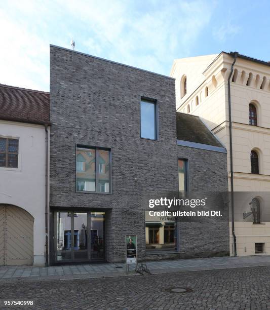 Lutherstadt Wittenberg Erweiterungsbau Melanchtonhaus Wittenberg Museum moderne Architektur