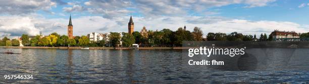 köpenick old town - panorama (berlin, germany) - köpenick fotografías e imágenes de stock