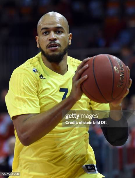 King, Alex, Germany - basketball player Alba Berlin, March 01, 2016.