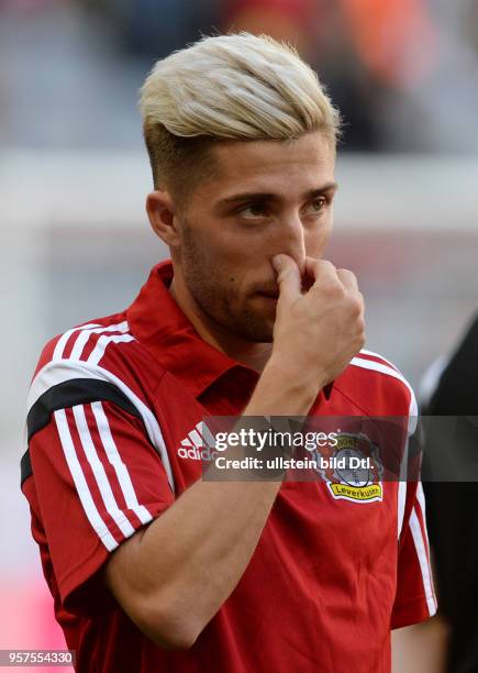 Kampl, Kevin, Germany - soccer player, Bayer Leverkusen 04, August 29, 2015.