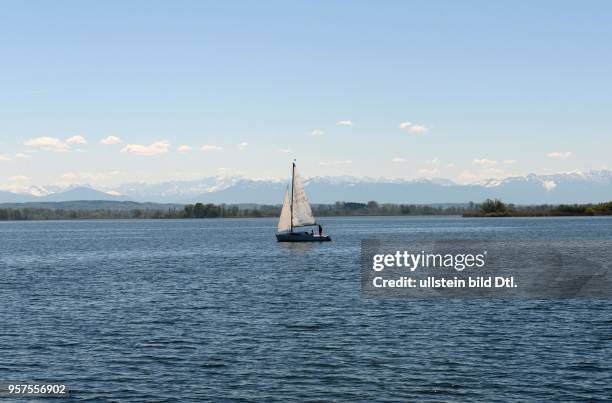 Lake Ammersee, Diessen, Germany - Germany, May 6, 2016.