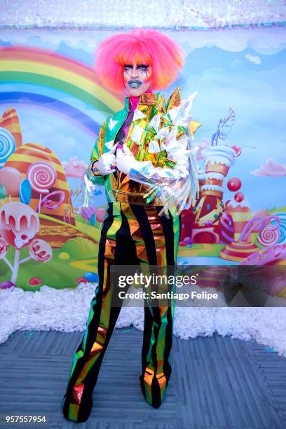 Acid Betty attends the 4th Annual RuPaul's DragCon at Los Angeles Convention Center on May 11, 2018 in Los Angeles, California.