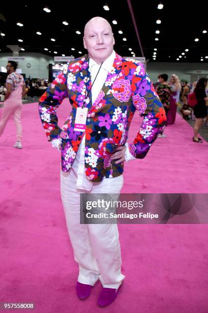 James St. James attends the 4th Annual RuPaul's DragCon at Los Angeles Convention Center on May 11, 2018 in Los Angeles, California.